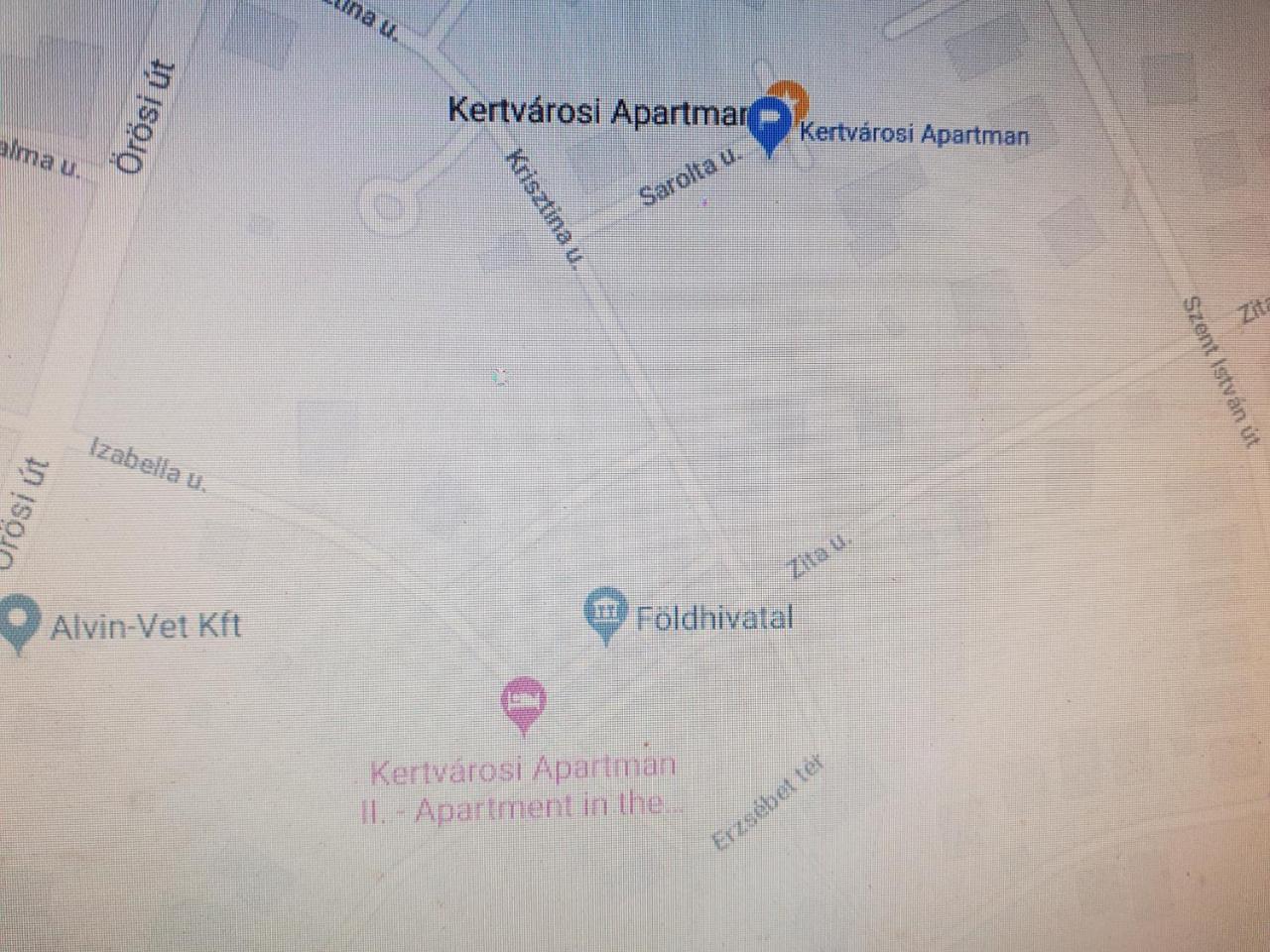 Kertvarosi Apartman II Tiszaújváros Buitenkant foto